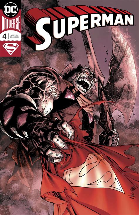 Superman Vol 6 4 Cover A Regular Ivan Reis And Joe Prado Enhanced Foil Cover