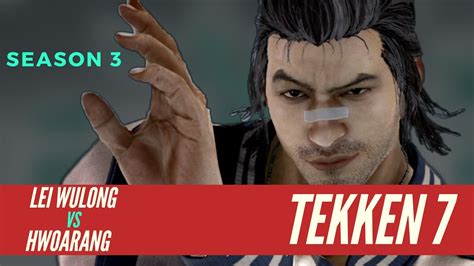 Tekken 7 Lei Wulong Is Weak Against Hwoarang Youtube