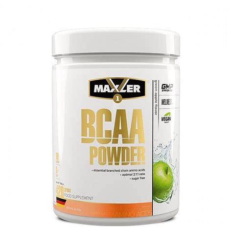 Maxler BCAA Powder 420g - MuscleShop - aukščiausios kokybės maisto papildai