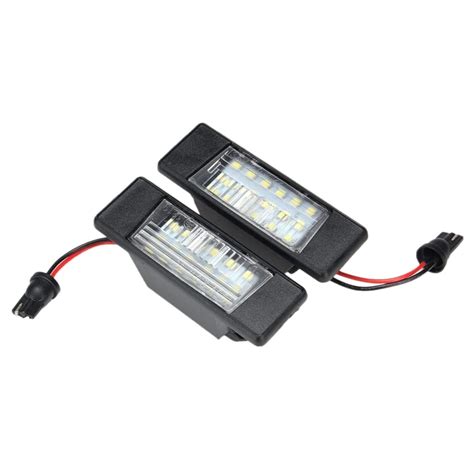 Adet Araba Led Plaka Klar Plastik Nissan Qashqai X Trail Juke