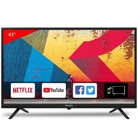 Televisão Smart LED Aiwa AW43B4SMFL 43 Full HD