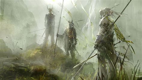 Guild Wars Hd Wallpaper Epic Warriors