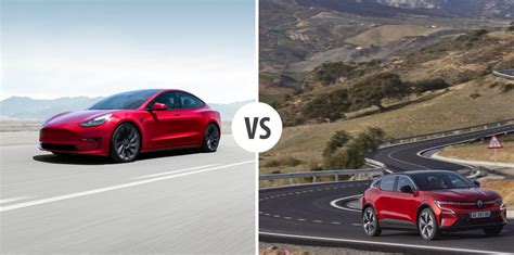 TESLA Model 3 VS Renault Megane E TECH Autovergleich AUTOGOTT AT