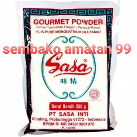 Jual Sasa Gourmet Powder 250 Gram Sasa Penyedap Rasa 250 Gram