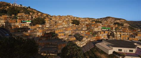 Vinewood Favela YMAP GTA 5 Mod