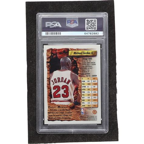 Michael Jordan Finest Psa Pristine Auction