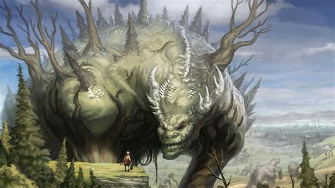 Image Giant Monster Green Earth Giant Animal Wallpaper Warriors