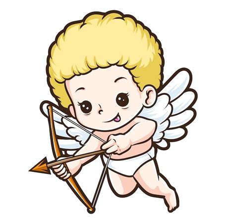 Premium Vector Cute Cupid Vector