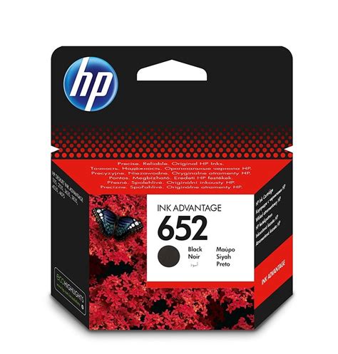 Hp 652 Black Original Ink Advantage Cartridge Wootware