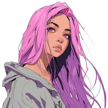 Modern Stylish Anime Character Anime Modern Girl Png Transparent