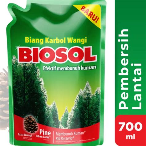 Jual BIOSOL Karbol Pine 700 Ml Shopee Indonesia