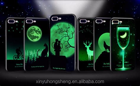 Phone Case Glow In The Dark Tpu Mobile Phone Cover For Iphone ...