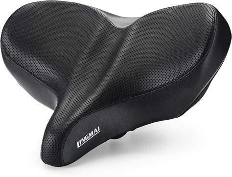 Sihmqik Oversized Bike Seat Comfortable Soft Memory Foam