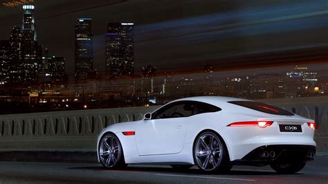 Beautiful White Car Jaguar F Type Wallpapers HD / Desktop and Mobile ...