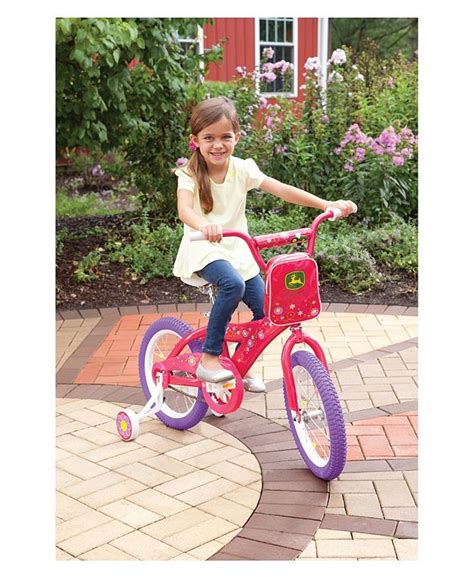 Tomy John Deere 16 Inch Girls Bicycle Pink And Reviews Kids Macys