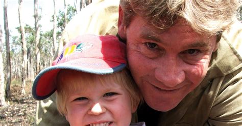 Steve Irwins Son Bob Looks Just Like Him See The Pic