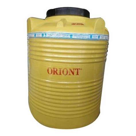 Oriont Pvc Yellow Water Storage Tank At Rs Litre In Jaipur Id