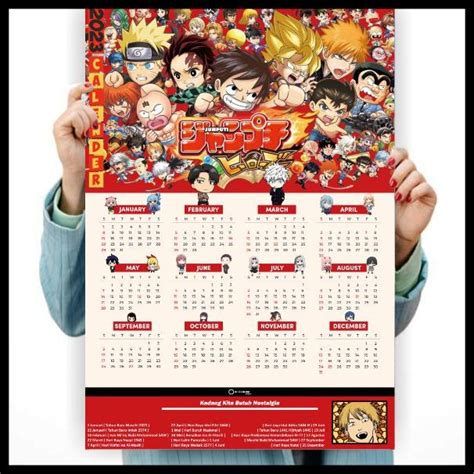 Jual POSTER ANIME TERLENGKAP A3 KALENDER ANIME 2023 ONE PIECE SPY X