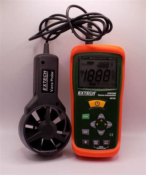 EXTECH CFM CMM Mini Thermo Anemometer Great Lakes Gages