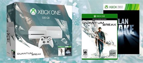 Games Microsoft представила комплект Xbox One Quantum Break