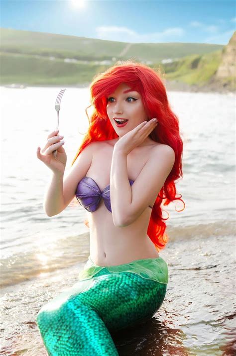 Ariel By Elara Dark On Deviantart Ariel Cosplay Mermaid Cosplay Disney Dresses