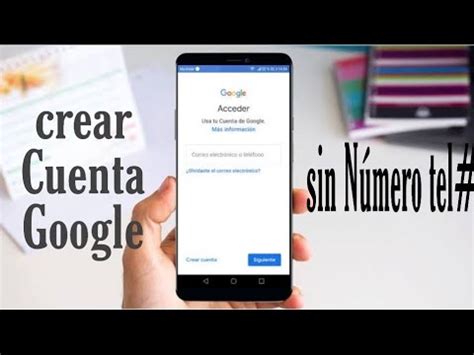 como Crear una Cuenta de Google paso a paso desde tu móvil celular