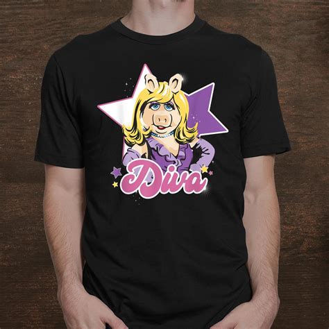 The Muppets Miss Piggy Diva Portrait Shirt Fantasywears