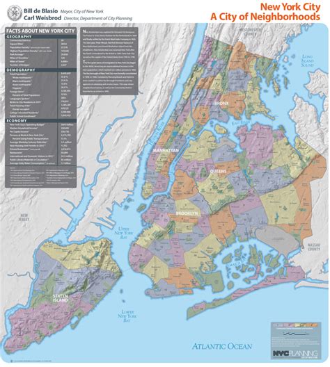 NYC Gets a New Neighborhood Map from the City Planning Department | 6sqft