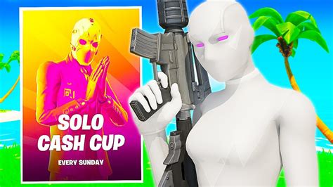 Season Solo Cash Cup Fortnite Battle Royale Youtube