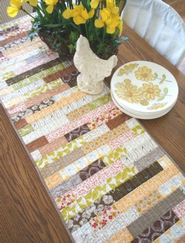 FREE Jelly Roll Table Runner Patterns 25 Designs