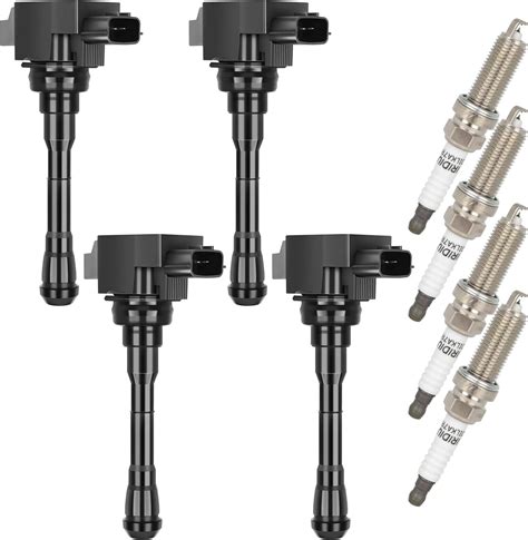 Ocpty 4 Ignition Coils With 4 Iridium Spark Plugs Fits C1807 Uf 659 22448 1kc0a For