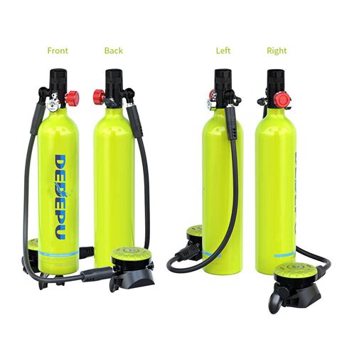 Mini L Scuba Oxygen Cylinder Diving Air Tank Kit Snorkeling Breathing