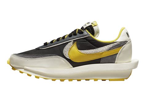 Undercover X Sacai X Nike LDWaffle Bright Citron Oct 2021 DJ4877