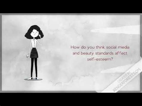 How Social Media And Beauty Standards Affect Self Esteem Ii Youtube