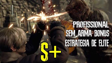 Guia Rank S Resident evil 4 REMAKE Xbox Series S Sem arma bônus