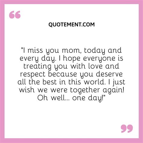 140 Heart Touching I Miss You Mom Quotes From Daughter 56 Off