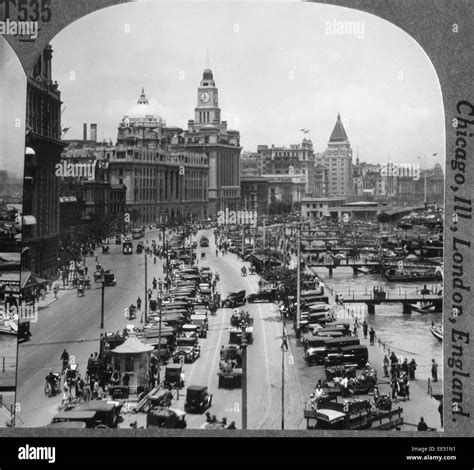 Shanghai Bund 1900 Banque De Photographies Et Dimages à Haute