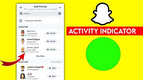 Snapchat Activity Indicator 2023 How To Use And Turn It Off Green