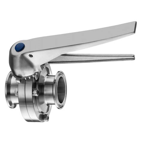 Sanitary Fitting Stainless Steel Quick Clamp Butterfly Valve