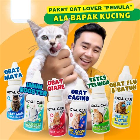 Jual Paket Cat Lovers Isi Obat Dan Vitamin Royal Care Isi Obat Mata