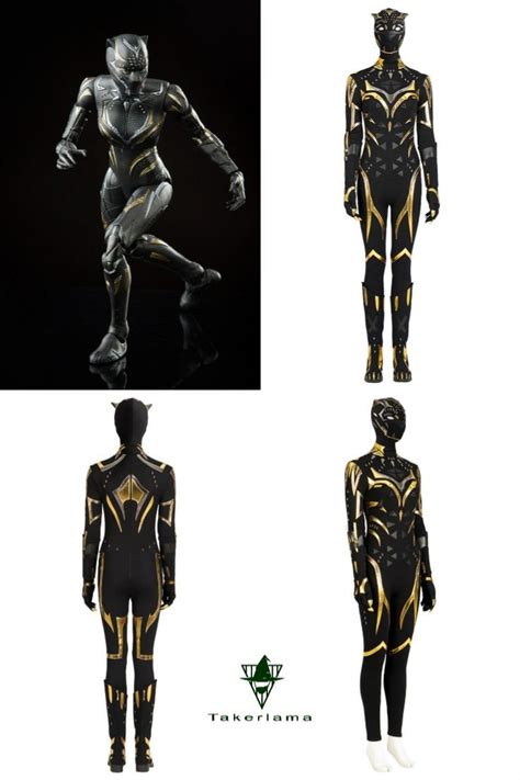 Deluxe Shuri Cosplay Costume Black Panther Wakanda Forever Takerlama