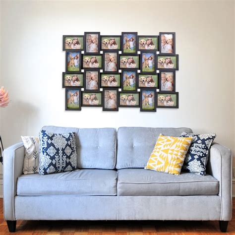 24 Photo Picture Frame Collage Wall Multi 3D Decor Memories Home Art ...