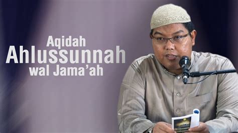 Ustadz Firanda Andirja Ma Aqidah Ahlussunnah Wal Jamaah Youtube