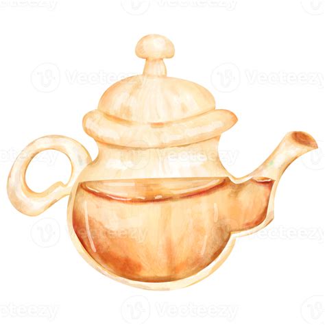 Watercolor Tea Clip Art 23296850 Png