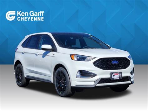 New 2024 Ford Edge St Line Sport Utility In Cheyenne Rba85044 Ken Garff Ford Cheyenne