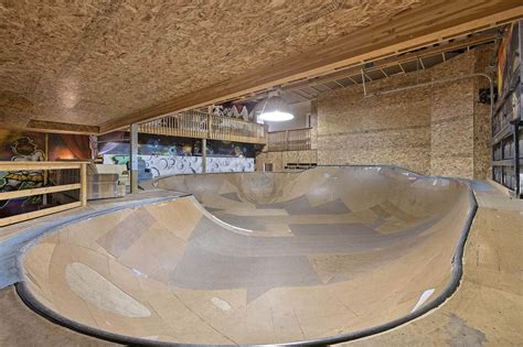 ‘its A Legend Chalet With Indoor Skate Bowl Lists For 729k