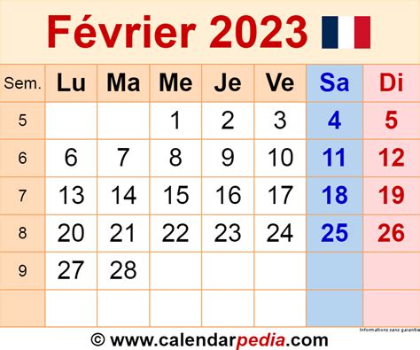 Calendrier F Vrier 2025 Excel Word Et Pdf Calendarpedia Bank2home