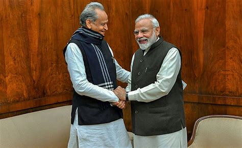 Pm Modi Ashok Gehlot To Share Stage At Rajasthan Event On Tuesday