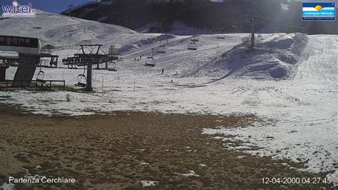 Webcam Campo Felice Panorama Sulle Piste Appennino