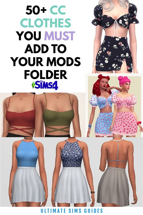 Cc Clothes For The Sims 4 Are Going To Change How You See And Create